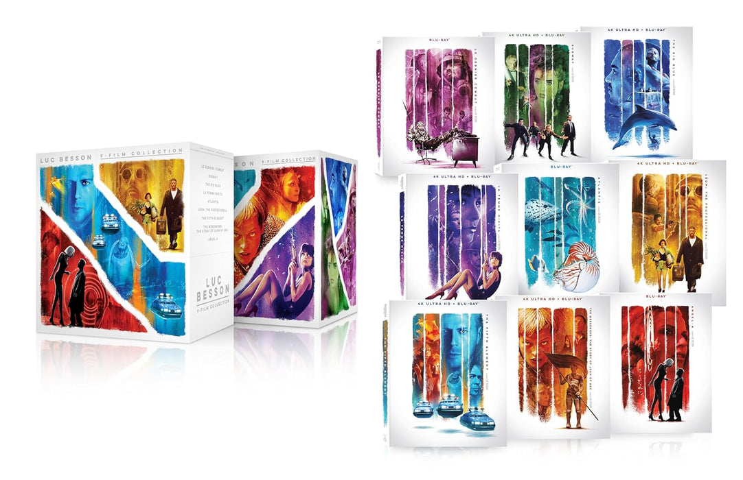 The Luc Besson 9-Movie Limited Edition Collection (4K Ultra HD + Blu-ray) - for just $334.99! 