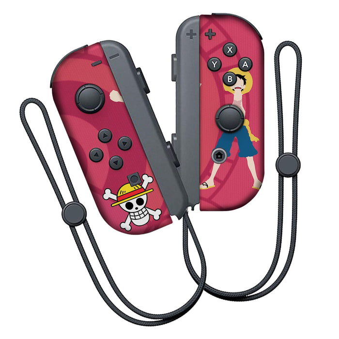 Luffy One Piece Inspired Nintendo Switch Joy-Con Left and Right Switch Controllers by Nintendo - for just $134.99! 