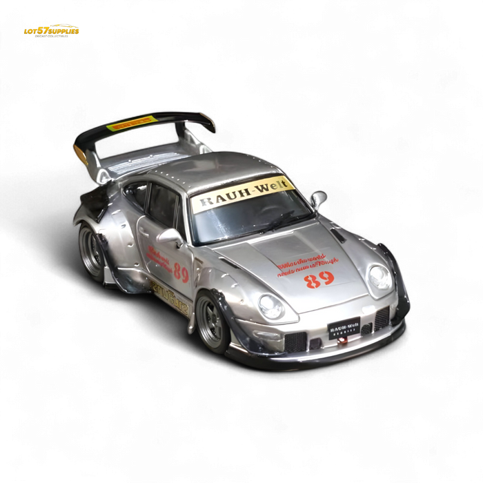 Street Weapon Porsche RWB 993 Double Exhaust Heavenly Livery Lower Tail 1:64 - for just $33.99! 