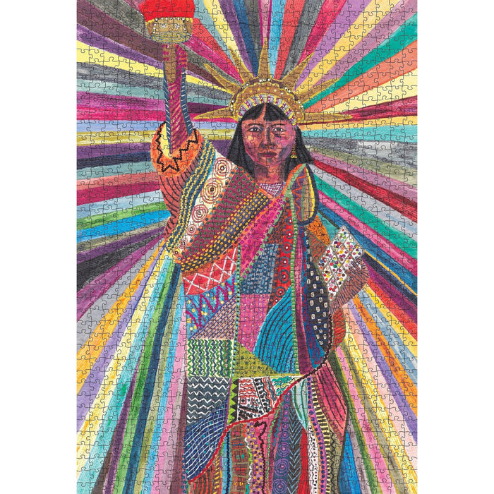 L.A. Liberty 1000 Piece Jigsaw Puzzle Pomegranate - for just $24.99! 