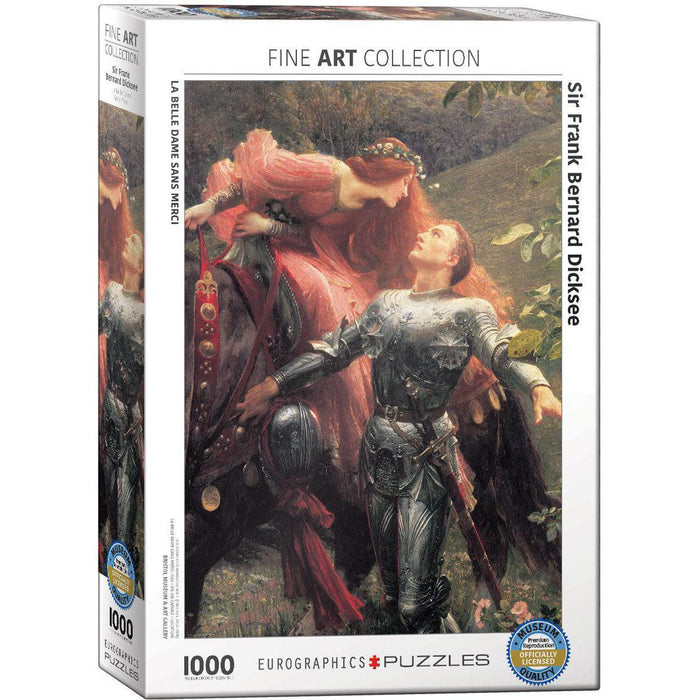 La Belle Dame sans Merci 1000 Piece Jigsaw Puzzle Eurographics - for just $19.99! 