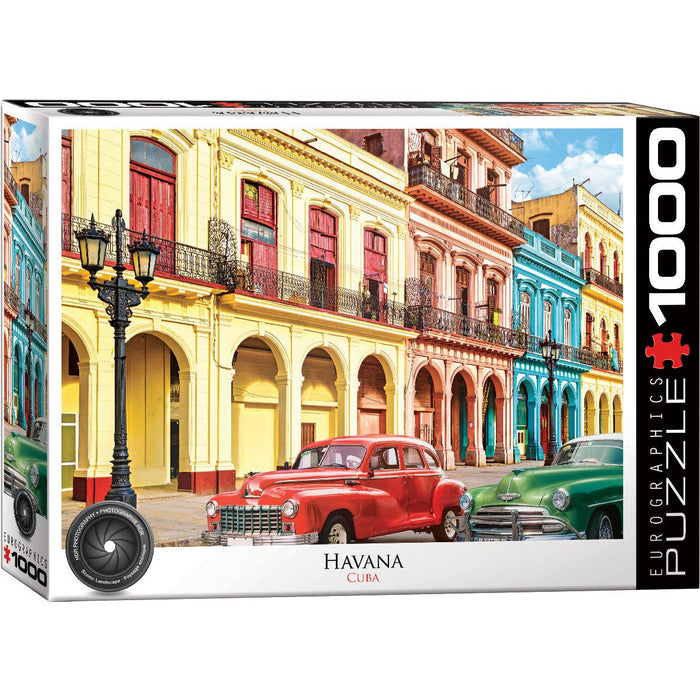 La Havana, Cuba 1000 Piece Jigsaw Puzzle Eurographics - for just $19.99! 