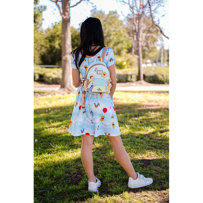 Stitch Shoppe by Loungefly: Disney Winnie the Pooh - Up in the Clouds "Laci" Dress - for just $100! 
