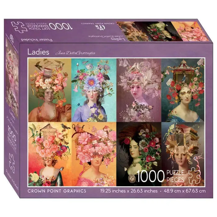 Ladies 1000 Piece Soft Touch Jigsaw Puzzle Crown Point - for just $19.99! 