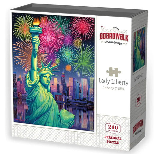 Lady Liberty 210 Piece Jigsaw Puzzle Boardwalk - for just $11.99! 