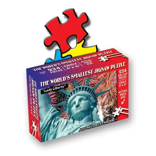 Lady Liberty 234 Piece "World's Smallest" Jigsaw Puzzle TDC - for just $9.99! 