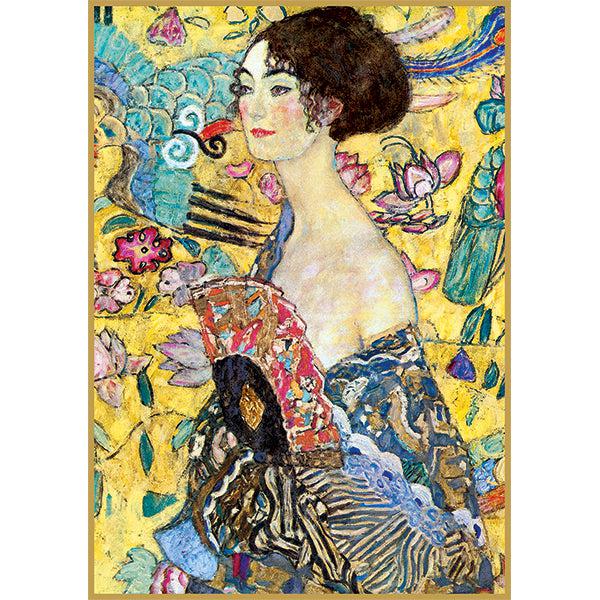Lady with a Fan 1000 Piece Jigsaw Puzzle Piatnik - for just $24.99! 