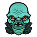 Lagoon Creature Head Embroidered Patch: Iron-on - for just $9! 