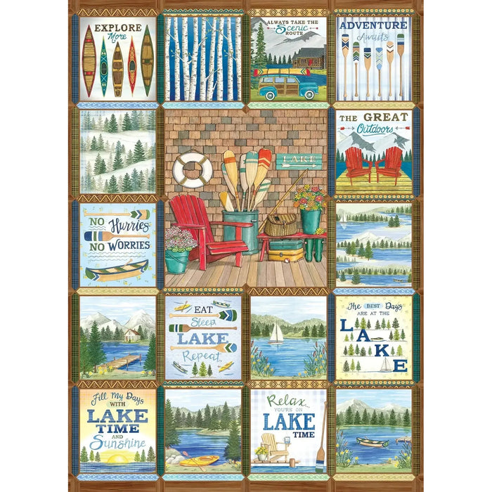 Lake Country 1000 Piece Jigsaw Puzzle Cobble Hill - for just $19.99! 