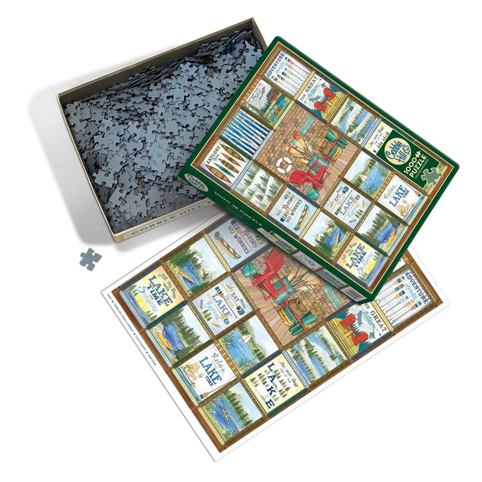 Lake Country 1000 Piece Jigsaw Puzzle Cobble Hill - for just $19.99! 