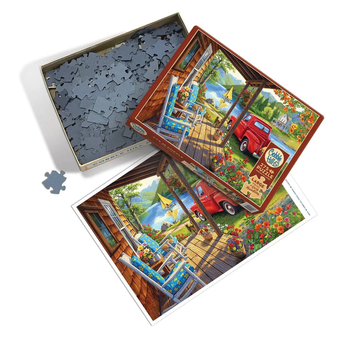 Lake Life 275 Large Piece Jigsaw Puzzle Cobble Hill - for just $17.99! 