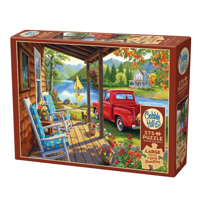 Lake Life 275 Large Piece Jigsaw Puzzle Cobble Hill - for just $17.99! 