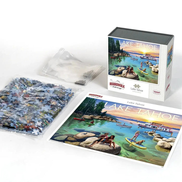 Lake Tahoe 1000 Piece Jigsaw Puzzle Boardwalk - for just $23.99! 