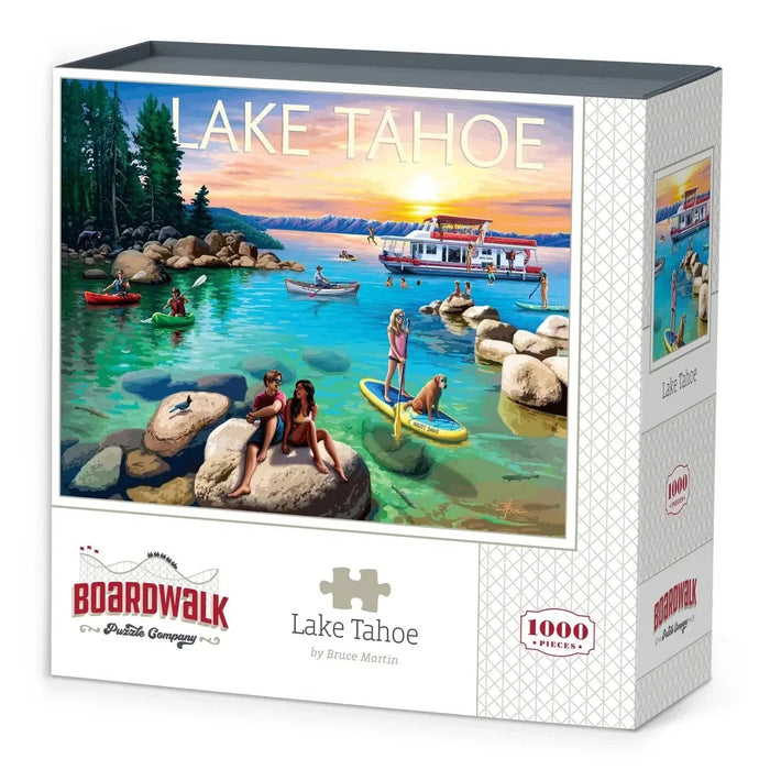 Lake Tahoe 1000 Piece Jigsaw Puzzle Boardwalk - for just $23.99! 