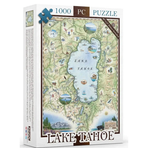 Lake Tahoe 1000 Piece Jigsaw Puzzle Xplorer Maps - for just $24.99! 
