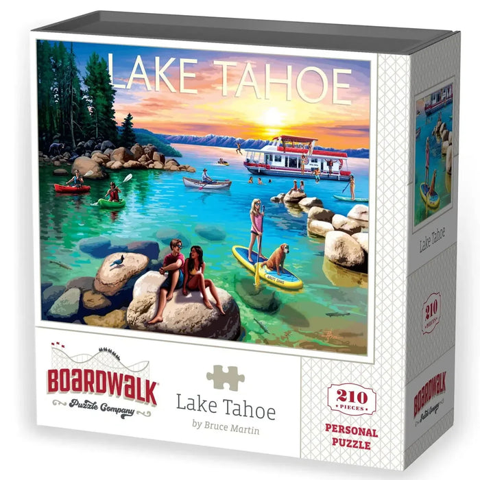 Lake Tahoe 210 Piece Jigsaw Puzzle Boardwalk - for just $11.99! 