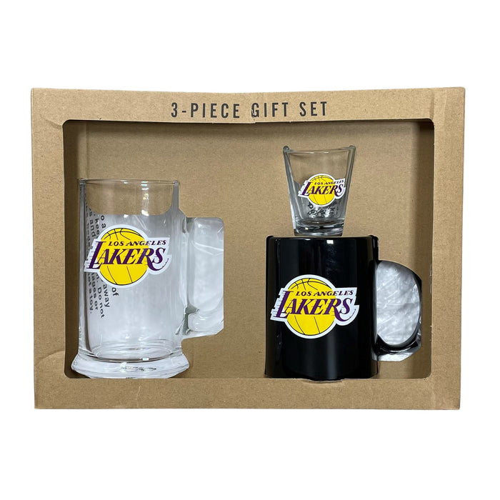 Los Angeles Lakers 3-Piece Glassware Gift Set - for just $34.99! 