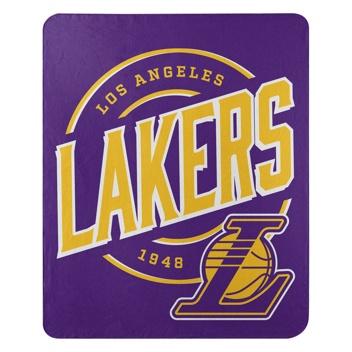 Los Angeles Lakers 50" x 60" Campaign Fleece Blanket - for just $24.99! 