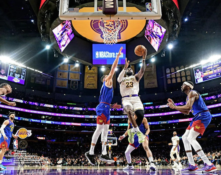 LeBron James 1st Player to Score 40,000 Points Los Angeles Lakers 8" x 10" Basketball Photo - for just $9.99! 