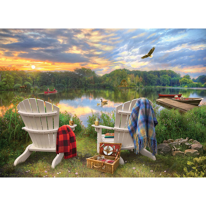 Lakeshore 1000 Piece Jigsaw Puzzle Cobble Hill - for just $19.99! 