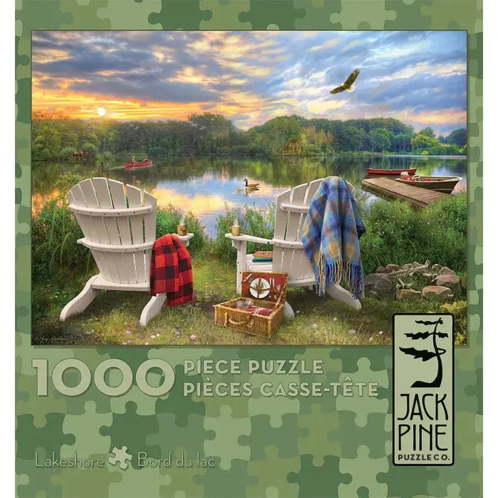 Lakeshore 1000 Piece Jigsaw Puzzle Jack Pine - for just $14.99! 