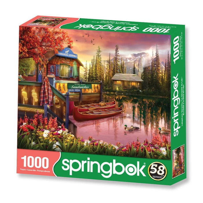 Lakeshore Serenity 1000 Piece Jigsaw Puzzle Springbok - for just $19.99! 