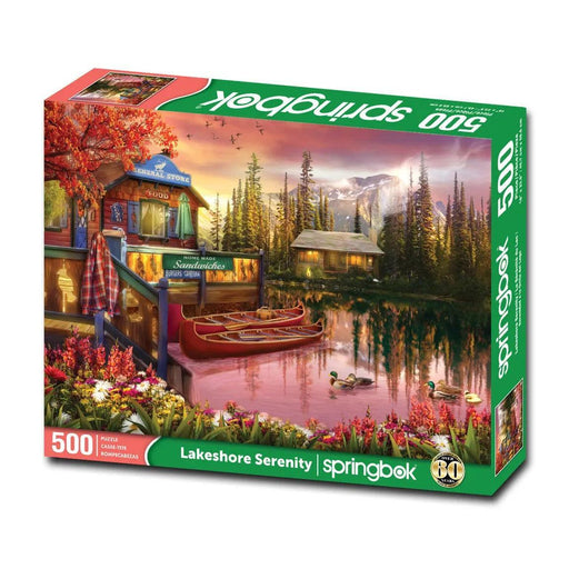 Lakeshore Serenity 500 Piece Jigsaw Puzzle Springbok - for just $17.99! 