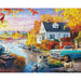 Lakeside Fall Retreat 1000 Piece Jigsaw Puzzle Springbok - for just $19.99! 