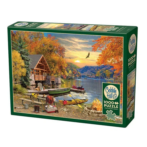 Lakeside Retreat 1000 Piece Jigsaw Puzzle Cobble Hill - for just $19.99! 