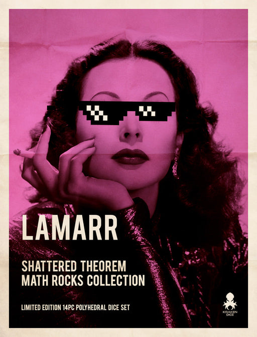 Kraken Dice -Shattered Theorem 14 pc Limited Edition Polyhedral Dice Set - for just $24.99! 