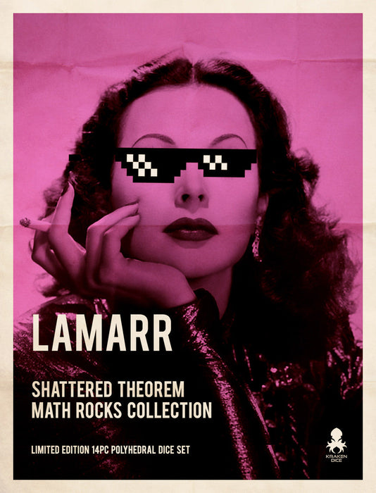 Kraken Dice -Shattered Theorem 14 pc Limited Edition Polyhedral Dice Set - for just $24.99! 