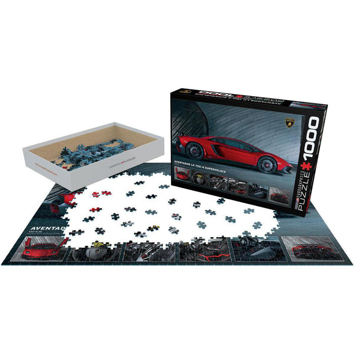 Lamborghini Aventador LP750-4 Superveloce 1000 Piece Jigsaw Puzzle Eurographics - for just $19.99! 