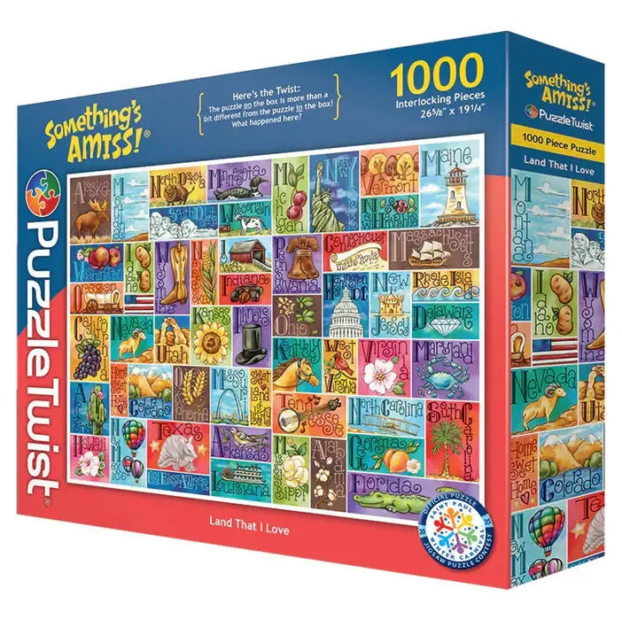 Land That I Love "Something's Amiss!" 1000 Piece Jigsaw Puzzle PuzzleTwist - for just $25.99! 