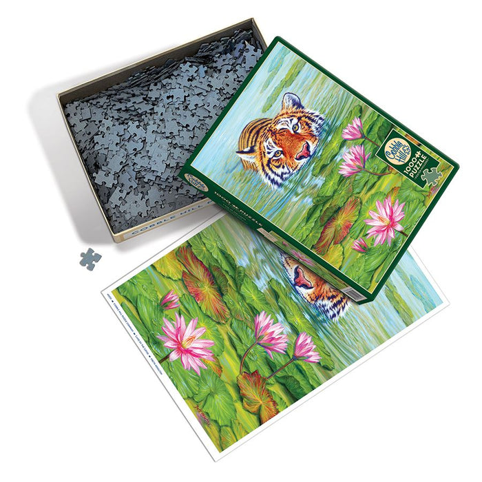 Land of the Lotus 1000 Piece Jigsaw Puzzle Cobble Hill - for just $19.99! 