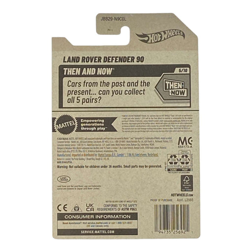 Hot Wheels Land Rover Defender 90 - Then and Now Series 5/10 - for just $1.79! 