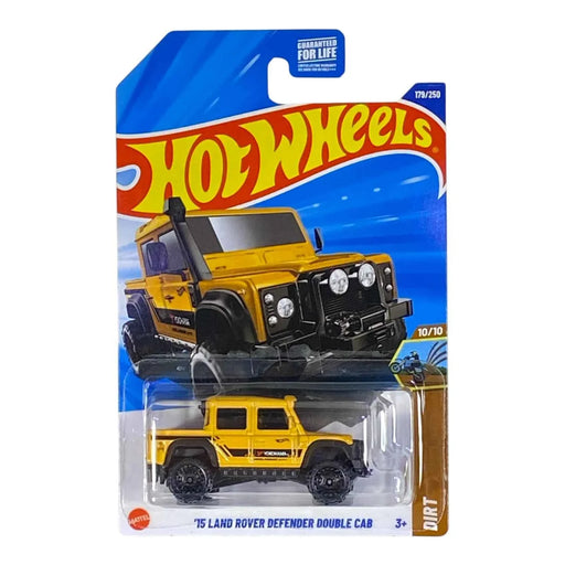 Hot Wheels '15 Land Rover Defender Double Cab - HW Dirt Series 10/10 - for just $1.79! 