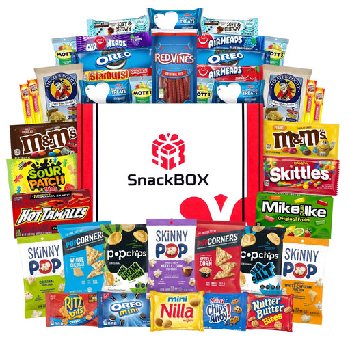 Movie Night Care Package | Candies, Chips, and Cookies Assortment Care Package (40 Snacks) - for just $46.99! 