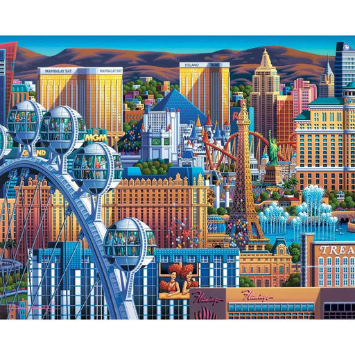 Las Vegas High Roller 500 Piece Jigsaw Puzzle Dowdle - for just $19.99! 