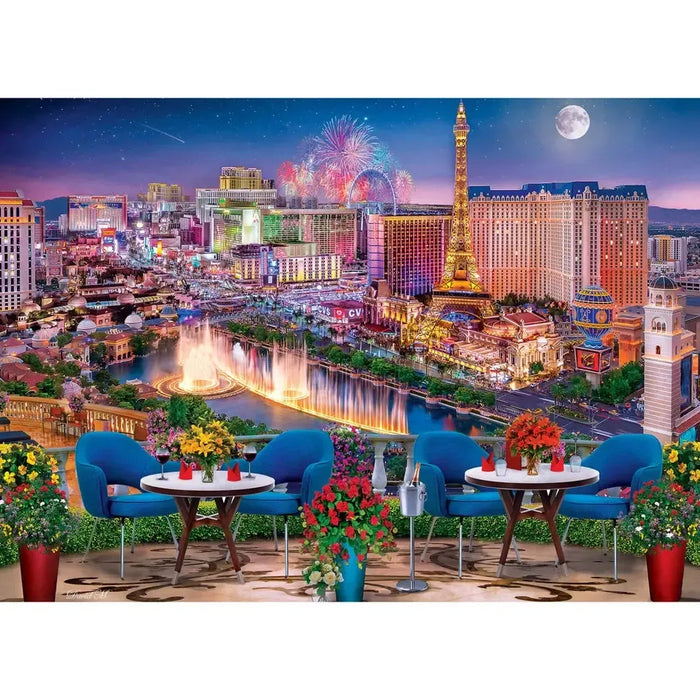 Las Vegas Living Color Scapes 1000 Piece Jigsaw Puzzle MasterPieces - for just $17.99! 