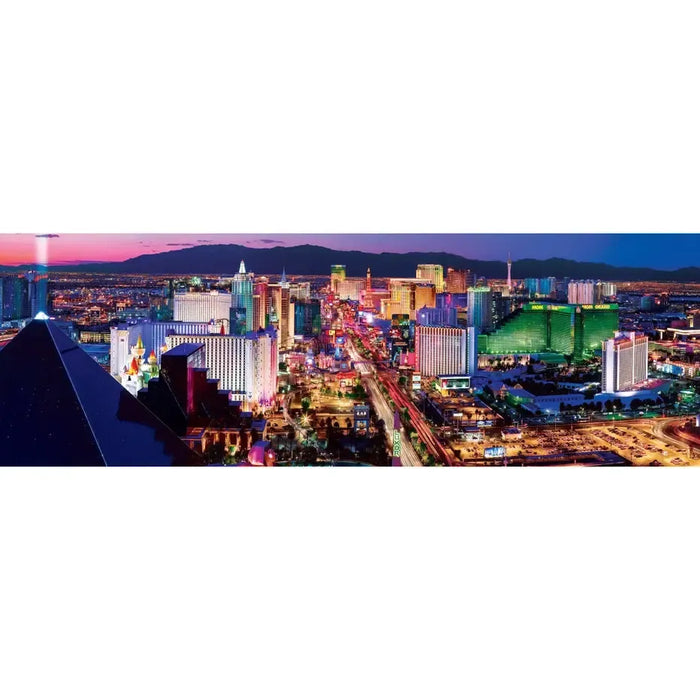 Las Vegas Strip 1000 Piece Panoramic Jigsaw Puzzle MasterPieces - for just $19.99! 