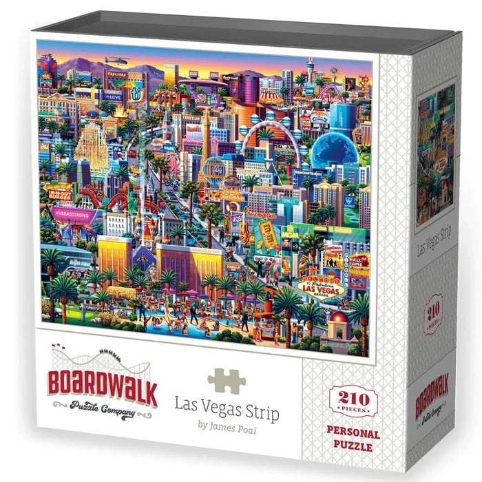 Las Vegas Strip 210 Piece Jigsaw Puzzle Boardwalk - for just $11.99! 