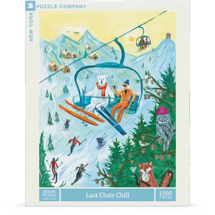 Last Chair Chill 1000 Piece Jigsaw Puzzle NYPC - for just $28.99! 