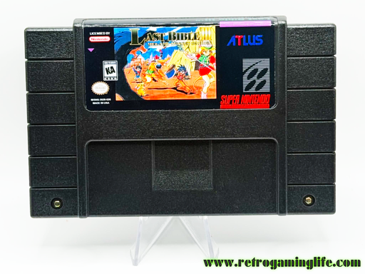 Last Bible III (English Translation) (SNES) – Reproduction Cartridge - for just $29.99! 