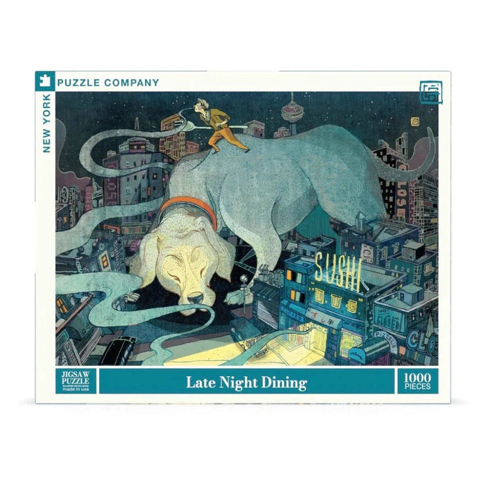 Late Night Dining 1000 Piece Jigsaw Puzzle NYPC - for just $24.99! 