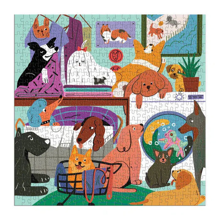 Laundry Dogs 500 Piece Jigsaw Puzzle Galison - for just $17.99! 