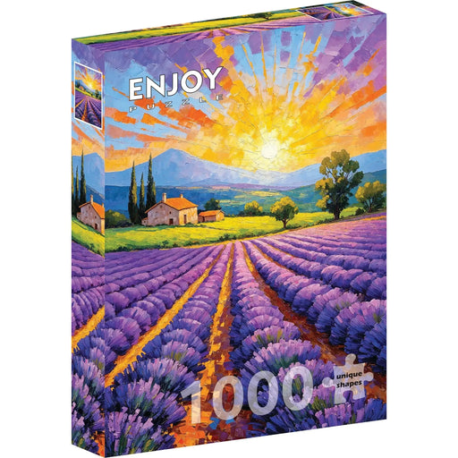 Lavender Sunset 1000 Piece Jigsaw Puzzle Enjoy - for just $24.99! 