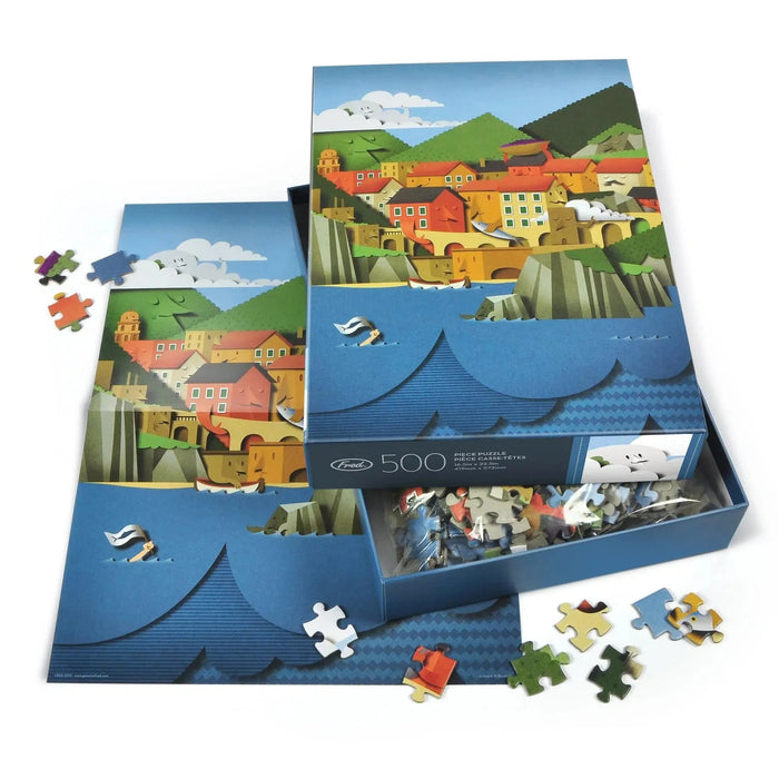 Le Cinque Terre 500 Piece Jigsaw Puzzle Fred - for just $19.99! 