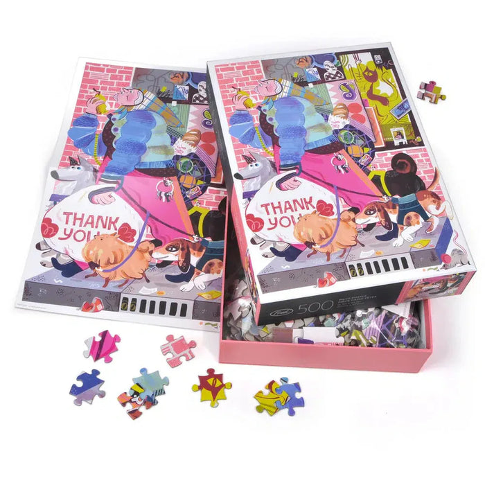 Leader of the Pack 500 Piece Jigsaw Puzzle Fred - for just $19.99! 