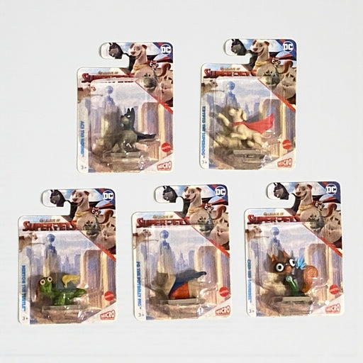 League of Super-Pets Complete Set of 5 Figures Krypto Ace Merton PB Chip - for just $17.99! 