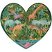 Leave Her Wild 140 Piece Mini Heart Shaped Jigsaw Puzzle Lantern Press - for just $14.99! 